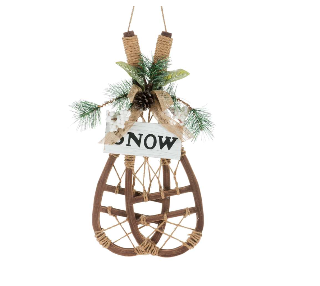 Large Vintage Snowshoes