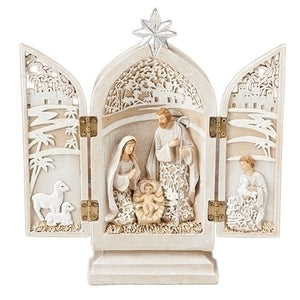 Triptych Holy Family Nativity