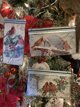 Load image into Gallery viewer, Holiday Cardinal Wall Hanging ( metal, 11 in)
