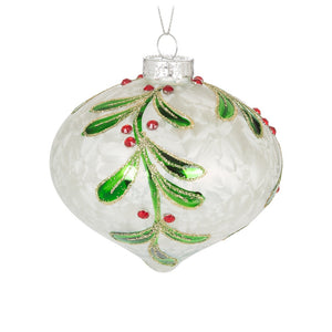 Mistletoe Onion Ornament