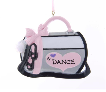 I ♥ Dance Bag Ornament