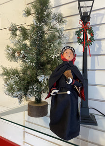 Salvation Army Woman w Drum