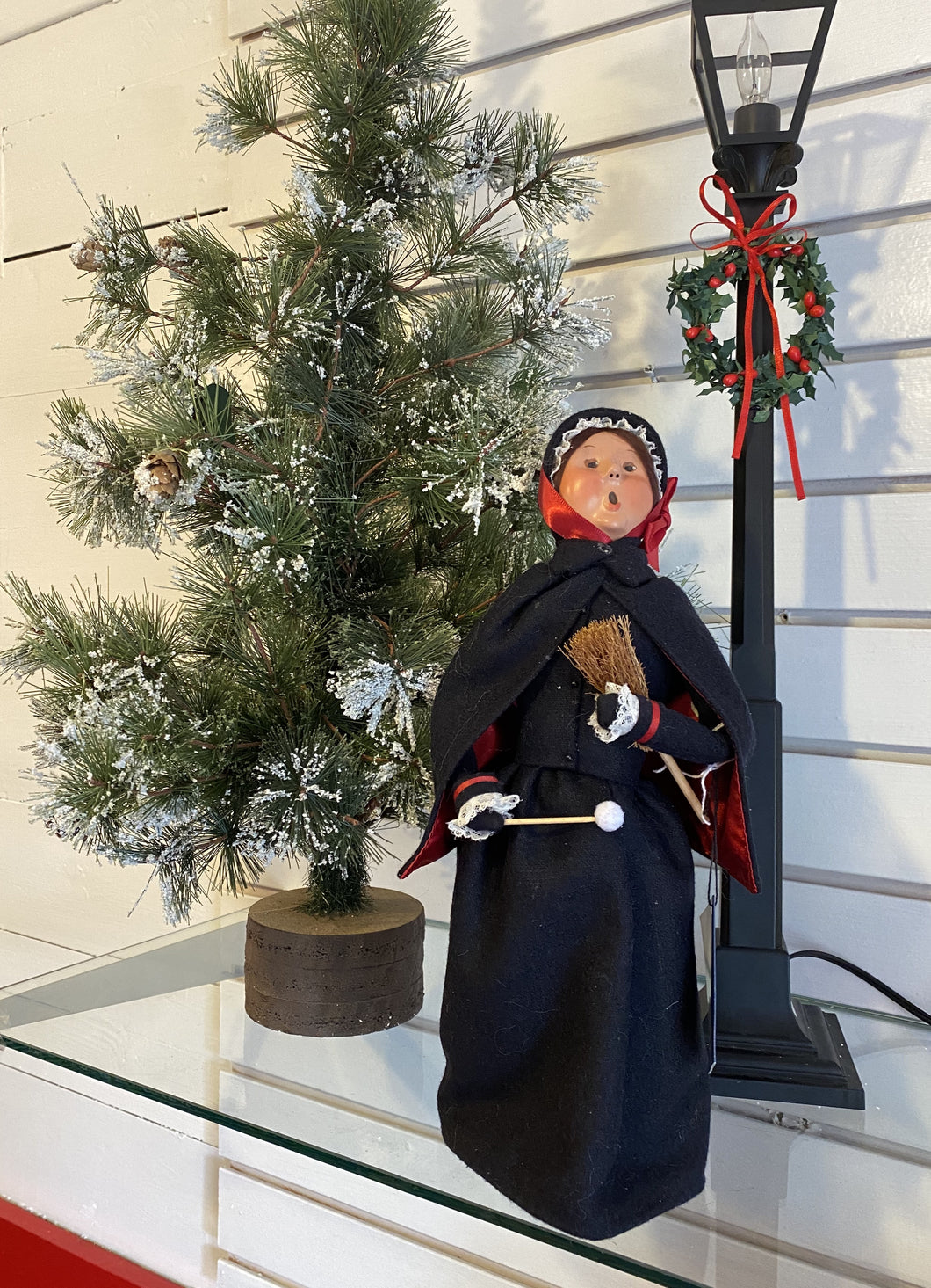 Salvation Army Woman w Drum