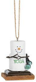 Smores Yoga Ornament