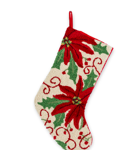Pointsettia stocking