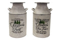 White Tree Farm Milk Jug