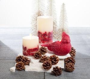 Realistic Berry Candle - Led