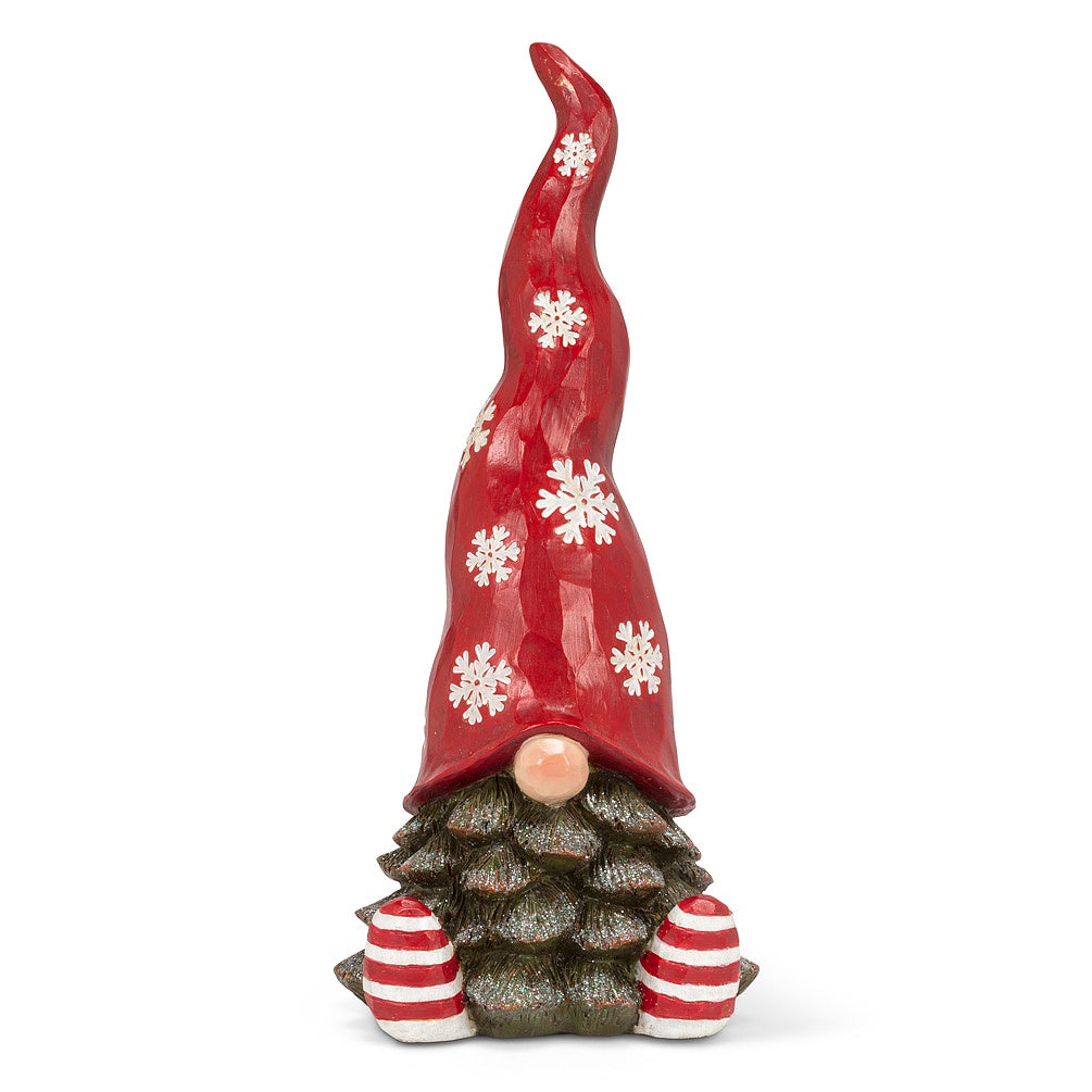 Cone Gnome w Red Socks