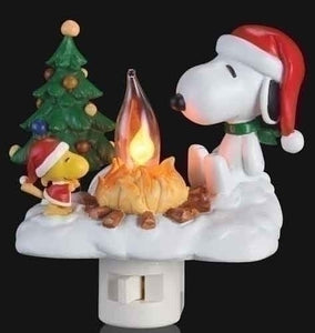 Snoopy By Fire Flicker Nightlight