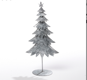Galvanized grey Metal Tree
