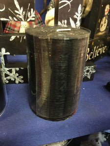 Shiny Black Candle