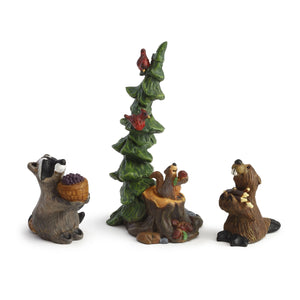 Forest Nativity Figures
