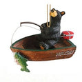 Fishing Bearfoot Bear Ornament