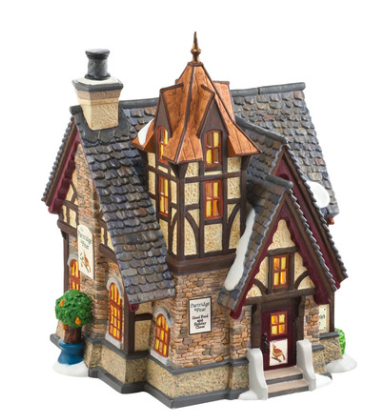 The Partridge and Pear Dickens Village D56 Building