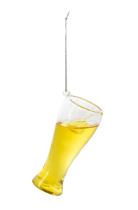 Cheer Beer Glass Ornament