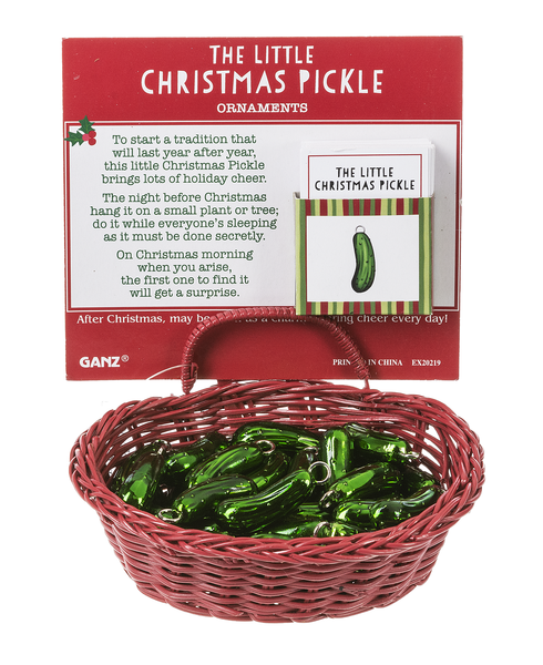 The Little Christmas Pickle Ornament