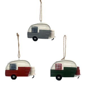 Metal Trailer Ornament
