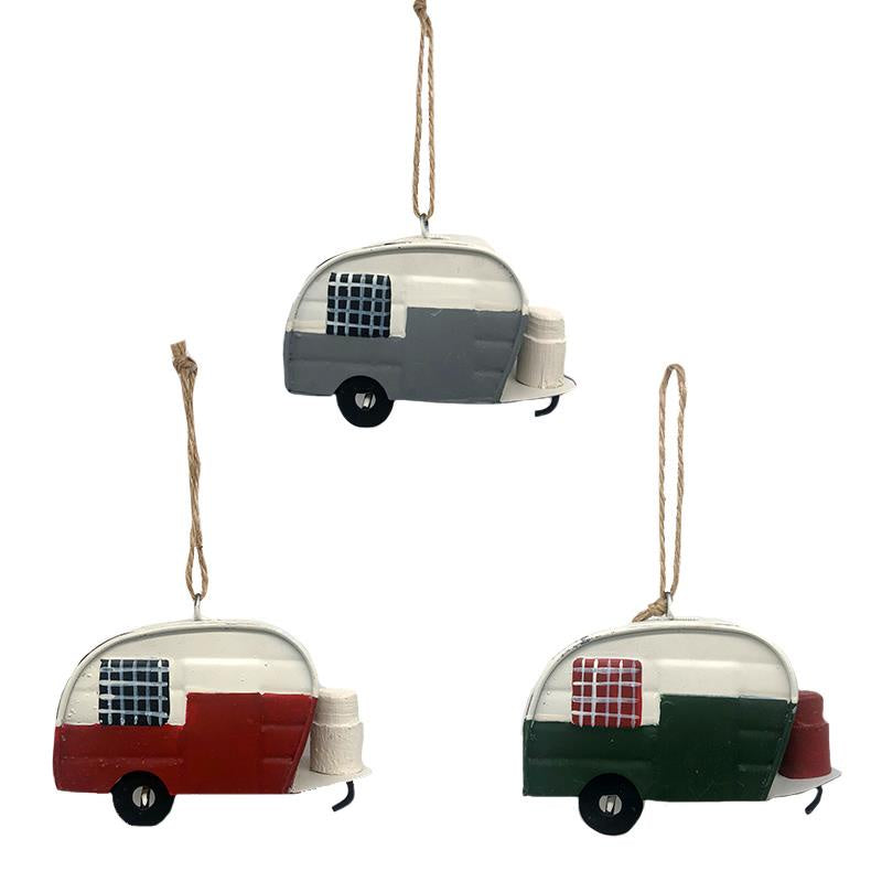 Metal Trailer Ornament