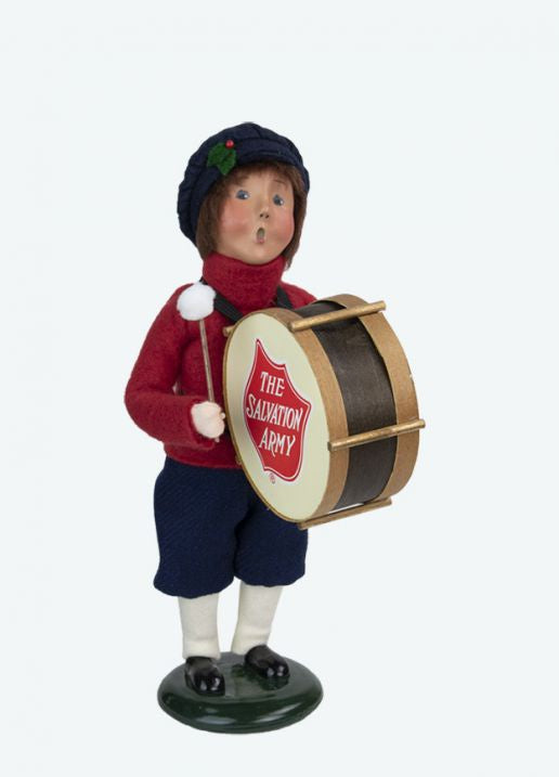 Salvation Army Boy With Drum
