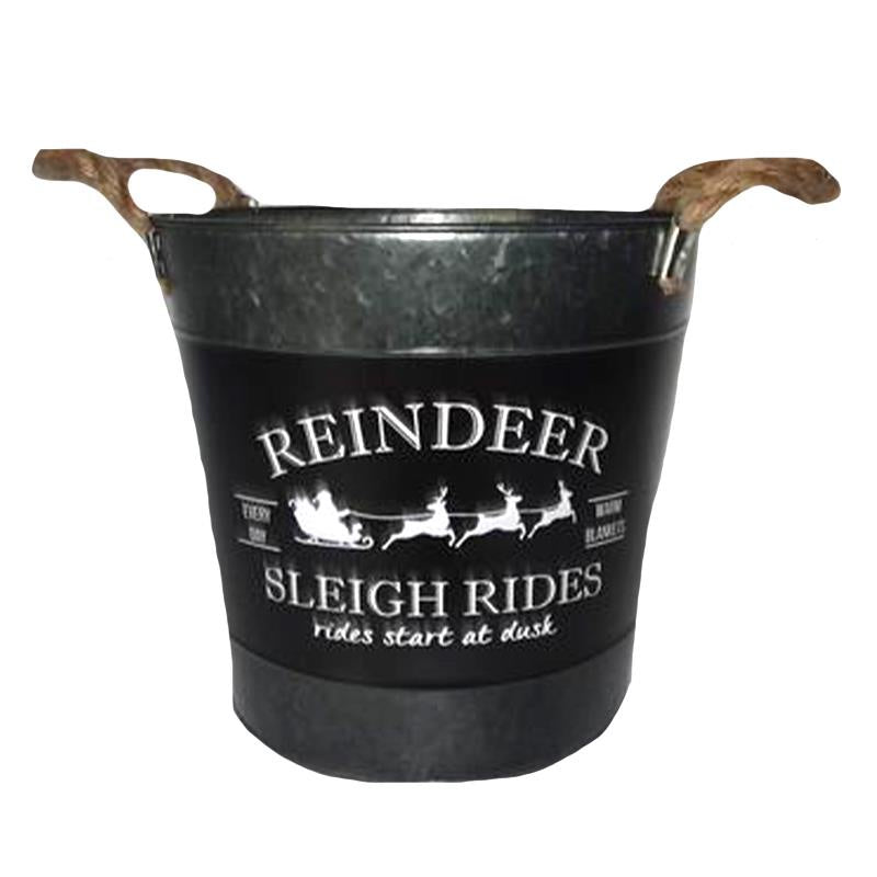 Reindeer Sleigh Rides Bucket