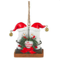 Smores First Christmas Together Ornament