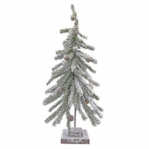 Snowy Pine Tree