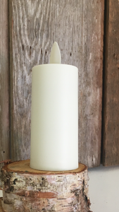 5x3 ivory flameless votive