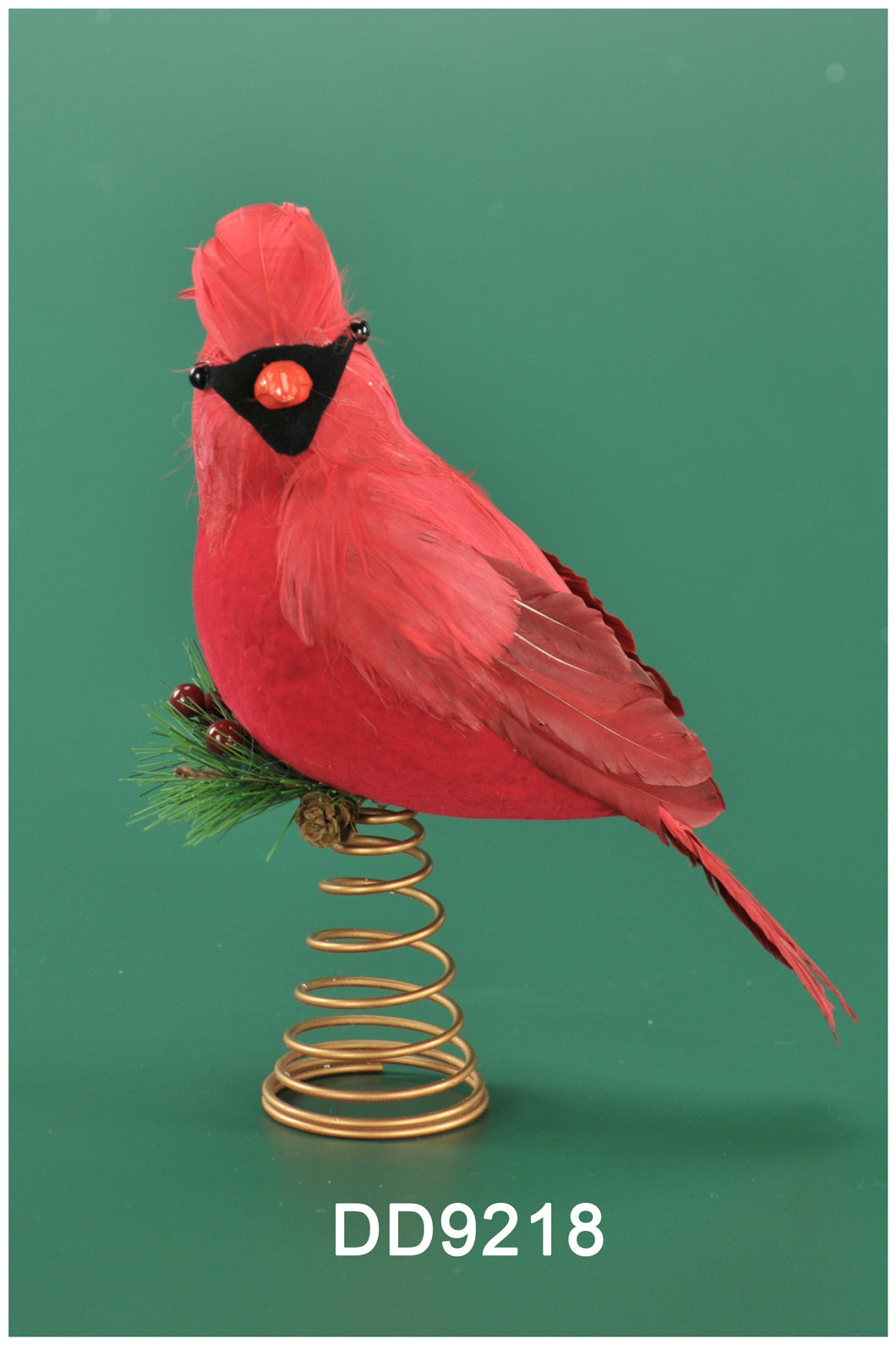 Cardinal in the Pines Tree Topper