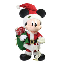 Load image into Gallery viewer, Santa Mickey Figure
