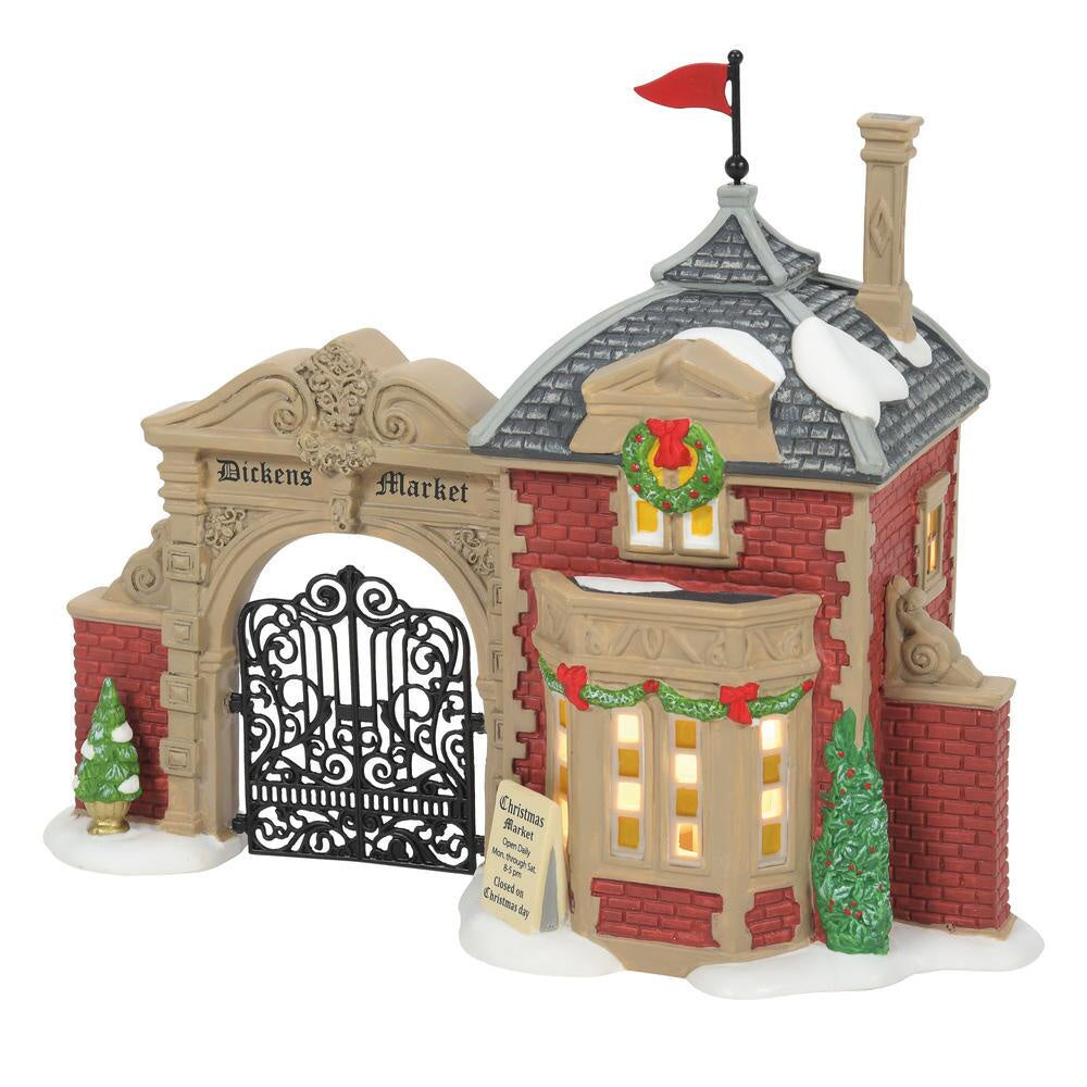 Dicken's Market Gate Dickens Village D56 Building