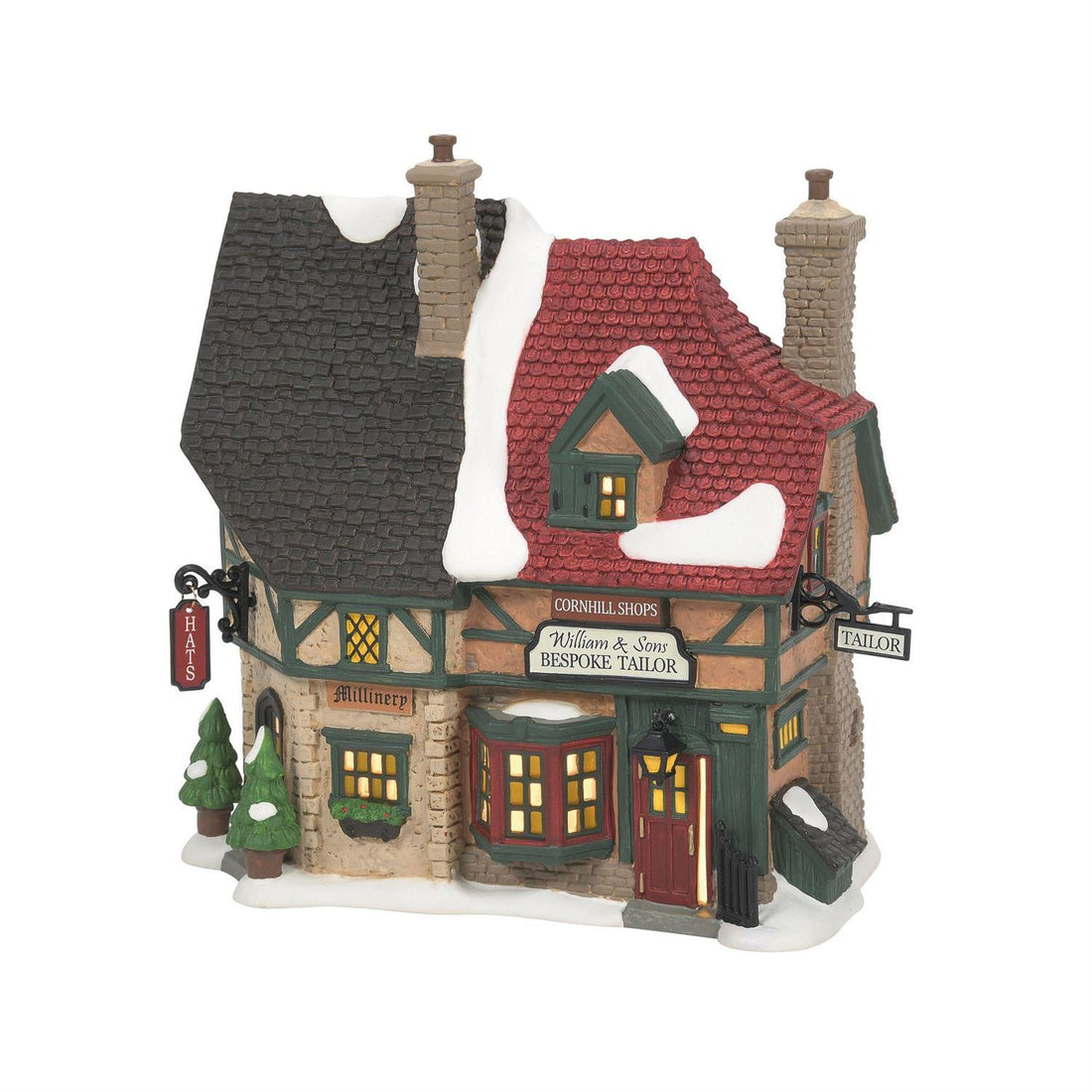 Christmas Carol Cornhill Shoppes Dickens Christmas Carol Village D56 Building