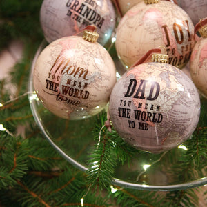 Dad Globe Ornament