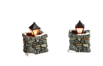 Limestone Lamps D56 Village Accessory