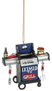 Licensed to Grill Ornament