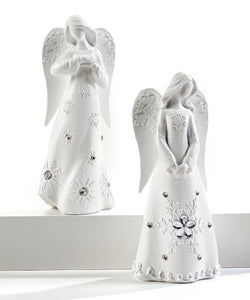 Lovely White Angel Figurine