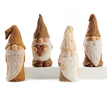 Load image into Gallery viewer, Carved Wood Look Gnome
