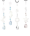 Crystal Seaside Drop Ornament