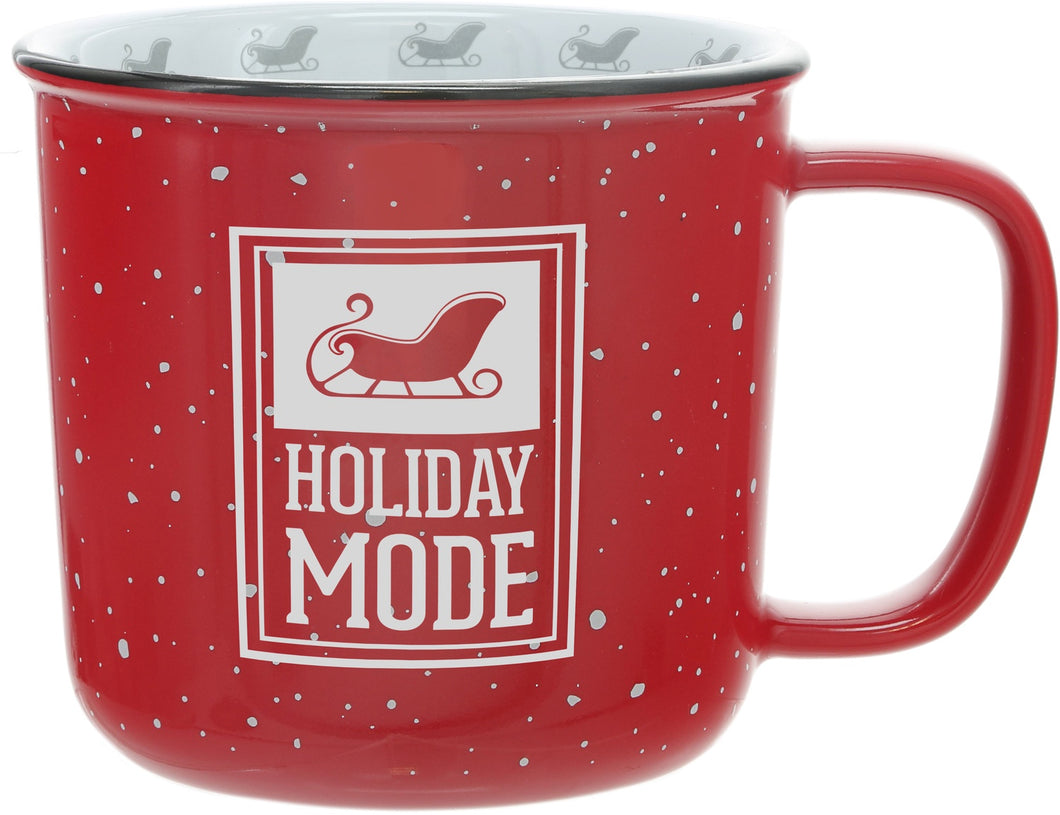 Holiday Mode Red Sleigh Mug