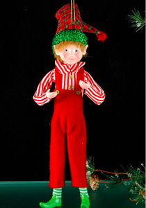 Red Whimsical Elf