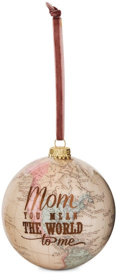 Mom Globe Ornament