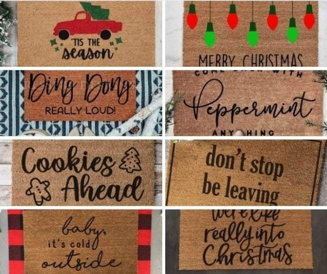 Christmas Mat Painting Class