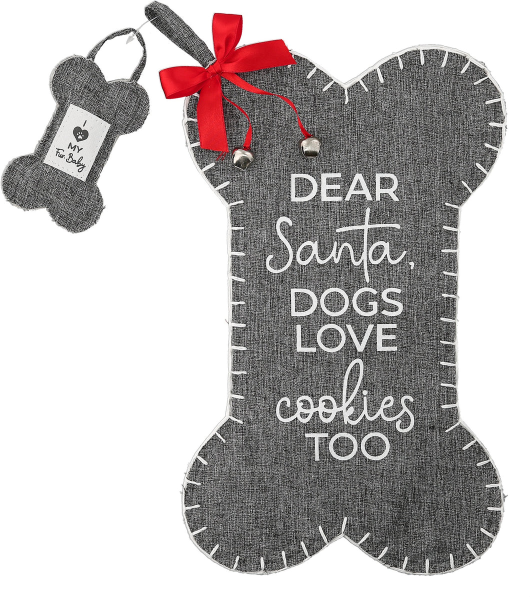 Dear Santa Dog Stocking
