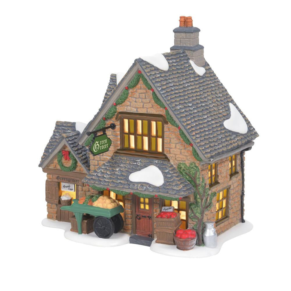 Cotswold Greengrocer Dickens Village D56 Building