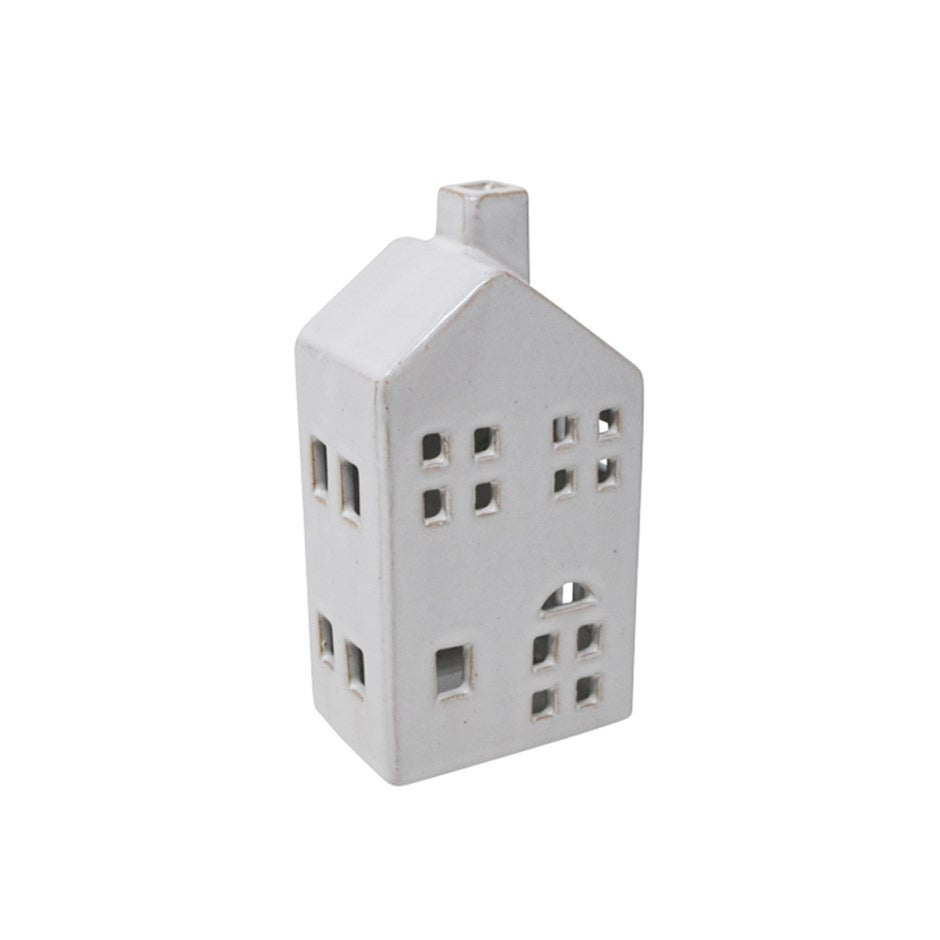 White Ceramic Tlite House