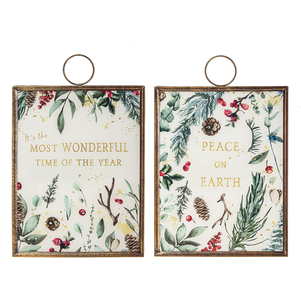 Winter Botanicals Wall Decor