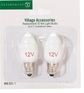 Replacement 12 v Light Bulbs Set of 2
