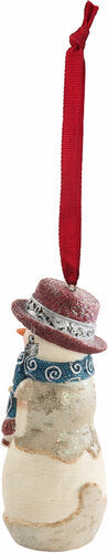 Birchhearts "Sweet Granddaughter" Snowman Ornament