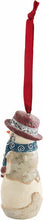 Load image into Gallery viewer, Sweet Granddaughter Birchhearts Snowman Ornament
