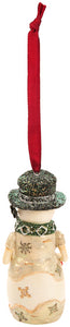 Merry And Retired Snowman Ornament