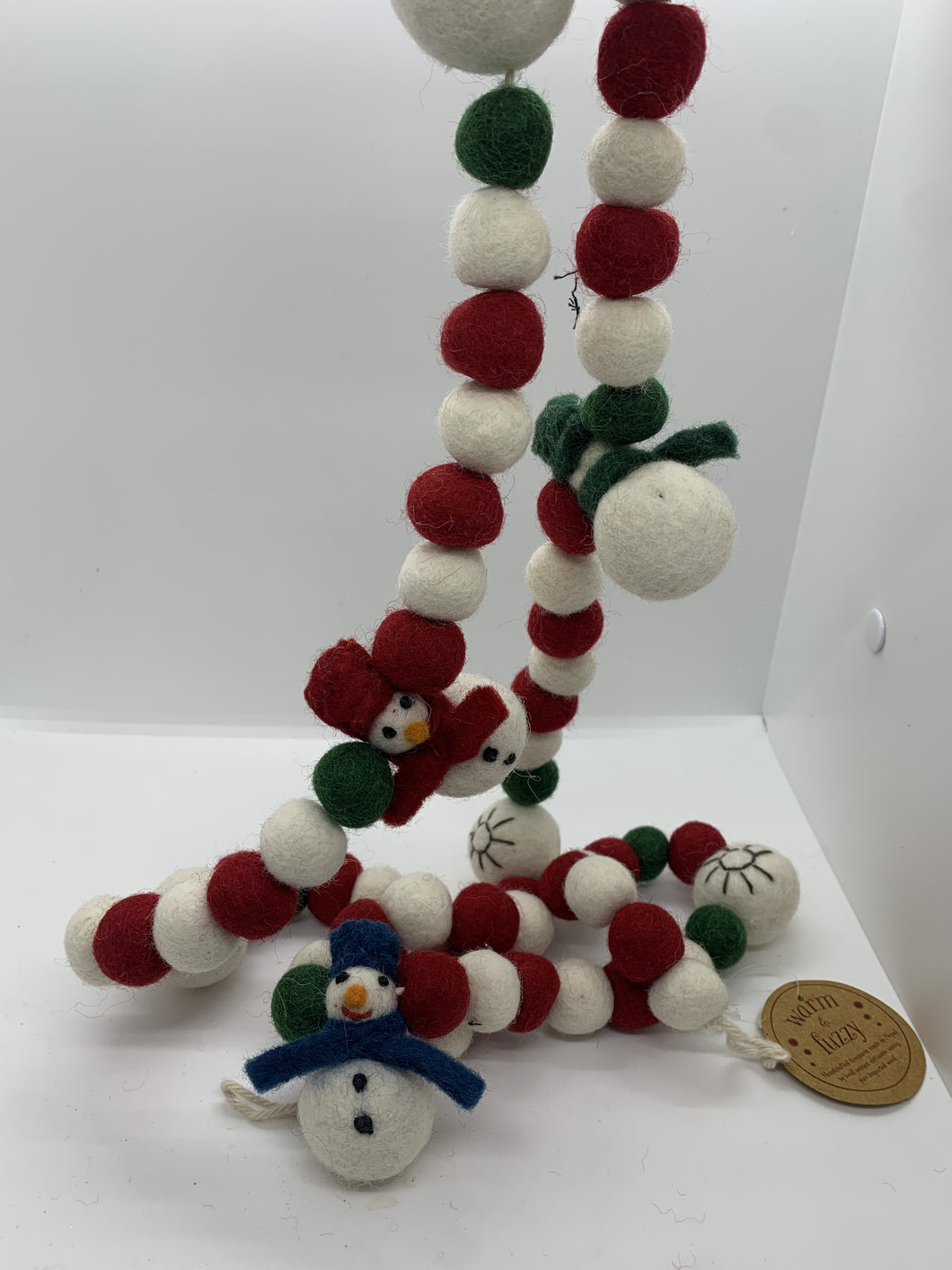 Felt Ball Garland